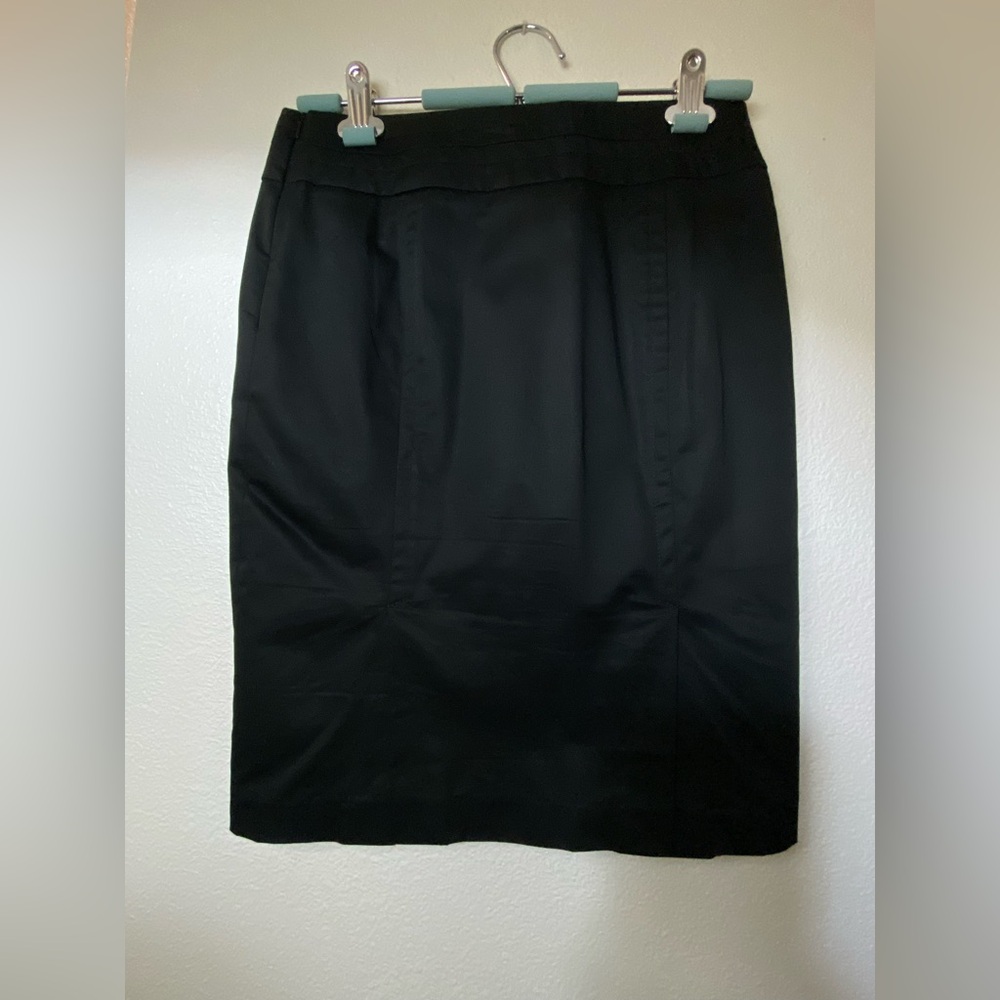 Kenar Classic Black Pencil Skirt